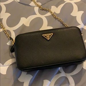 Prada Crossbody Bag with Chain